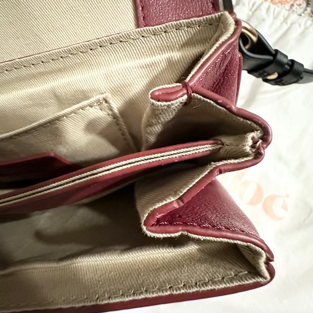 SEE BY CHLOE HANA BAG (NOT MINI) COCONUT BROWN (rare) - Picture 10 of 16